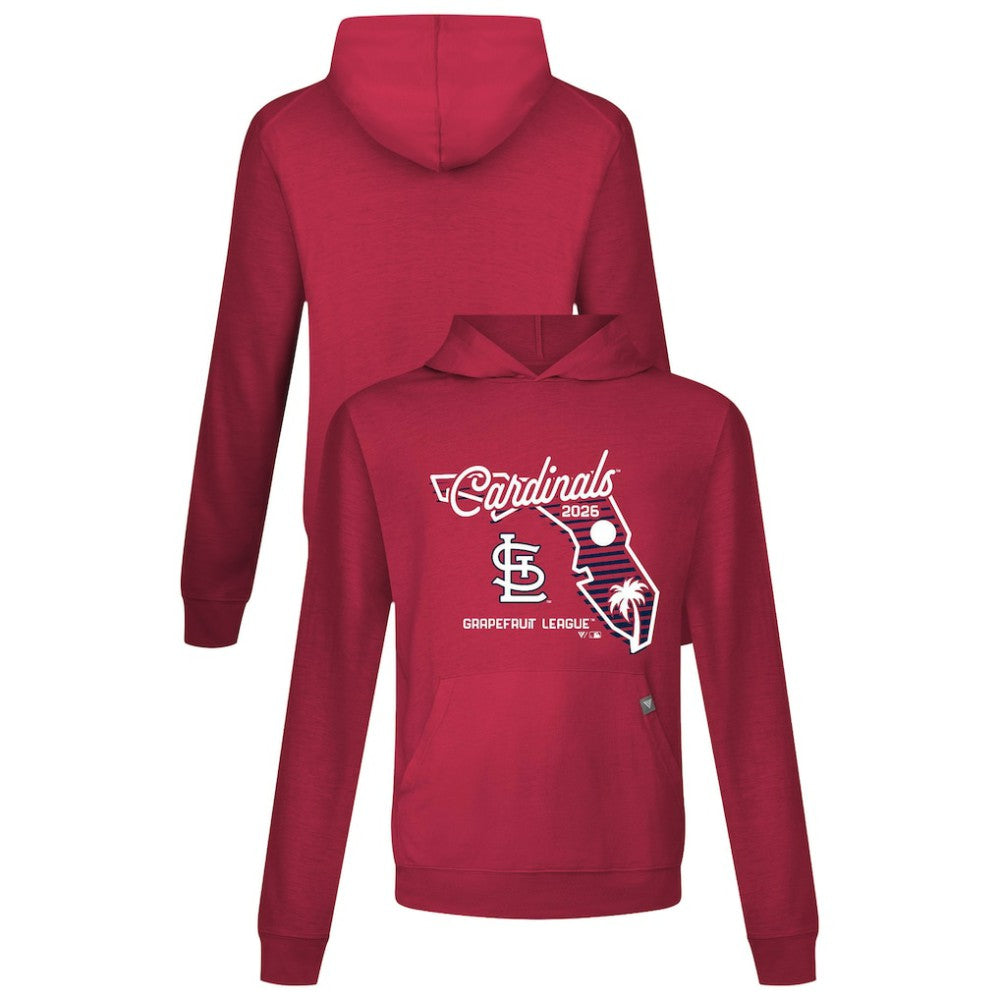 St. Louis Cardinals Levelwear Sunrise Relay Hoodie - Red - MLB on Sale