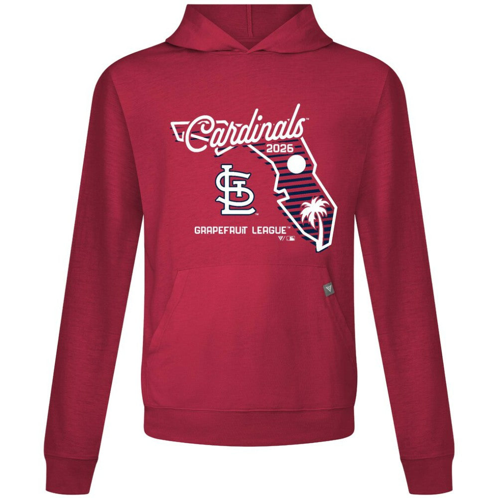 St. Louis Cardinals Levelwear Sunrise Relay Hoodie - Red - MLB on Sale