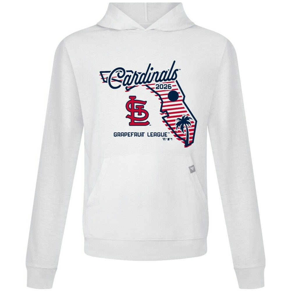 St. Louis Cardinals Levelwear Sunrise Relay Hoodie - White - MLB Sale