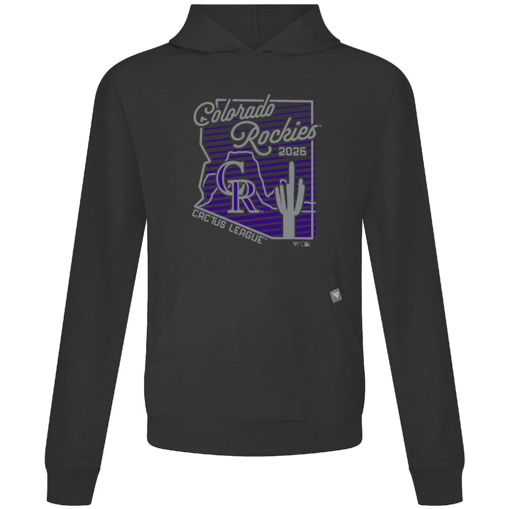 Colorado Rockies Levelwear Sunrise Relay Hoodie - Black - MLB Discount