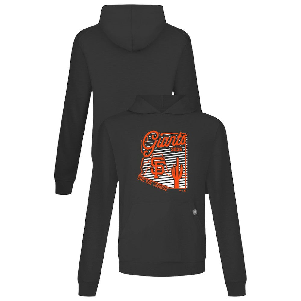 San Francisco Giants Levelwear Sunrise Relay Hoodie - Black - MLB Lifestyle