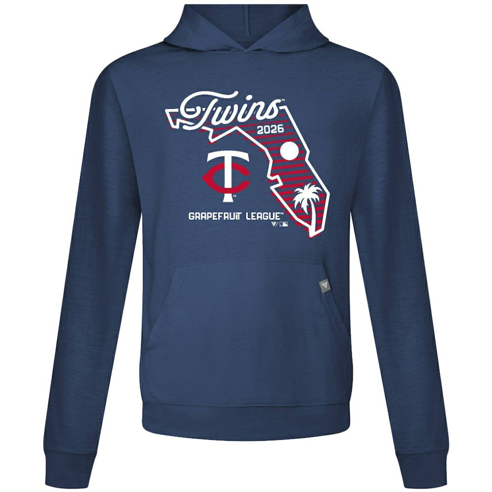 Minnesota Twins Levelwear Sunrise Relay Hoodie - Navy - MLB Online