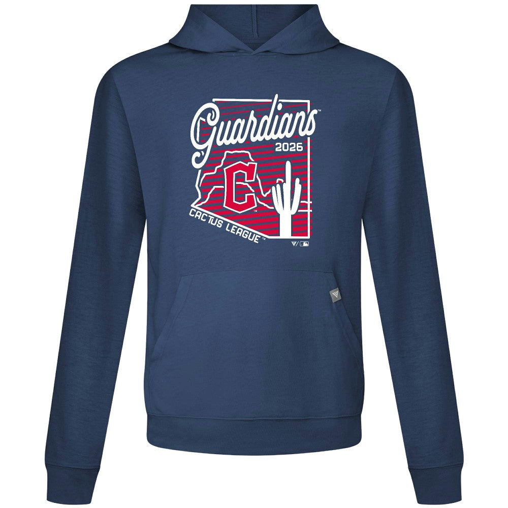 Cleveland Guardians Levelwear Sunrise Relay Hoodie - Navy - MLB Sale