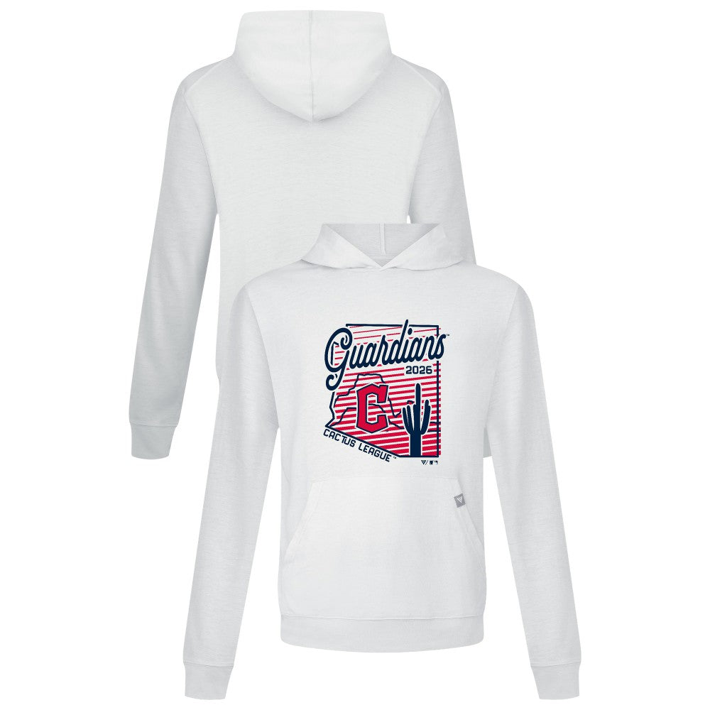 Cleveland Guardians Levelwear Sunrise Relay Hoodie - White - MLB Sale