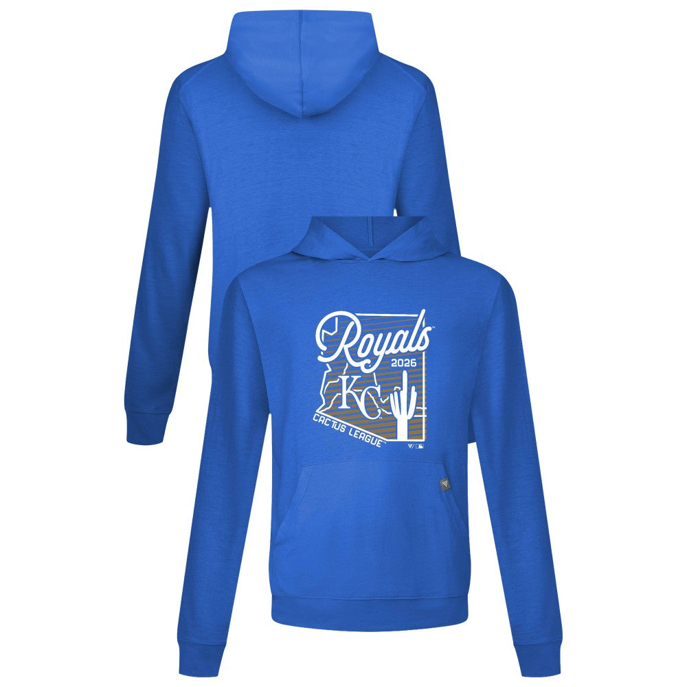 Kansas City Royals Levelwear Sunrise Relay Hoodie - Royal - MLB on Sale