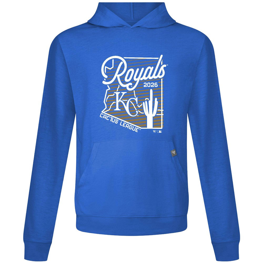 Kansas City Royals Levelwear Sunrise Relay Hoodie - Royal - MLB on Sale