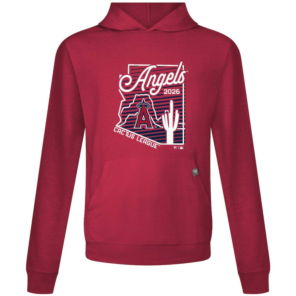 Los Angeles Angels Levelwear Sunrise Relay Hoodie - Red - MLB Online
