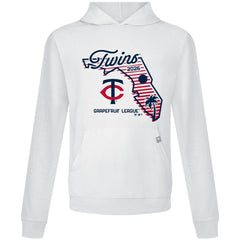Minnesota Twins Levelwear Sunrise Relay Hoodie - White - MLB Discount