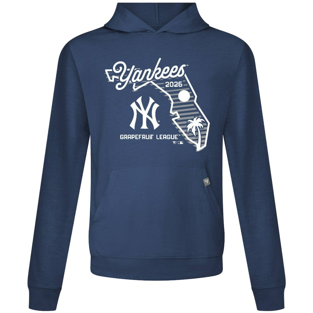 New York Yankees Levelwear Sunrise Relay Hoodie - Navy - MLB on Sale