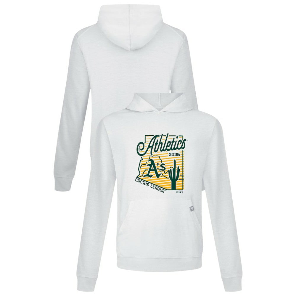 Athletics Levelwear Sunrise Relay Hoodie - White - MLB Lifestyle