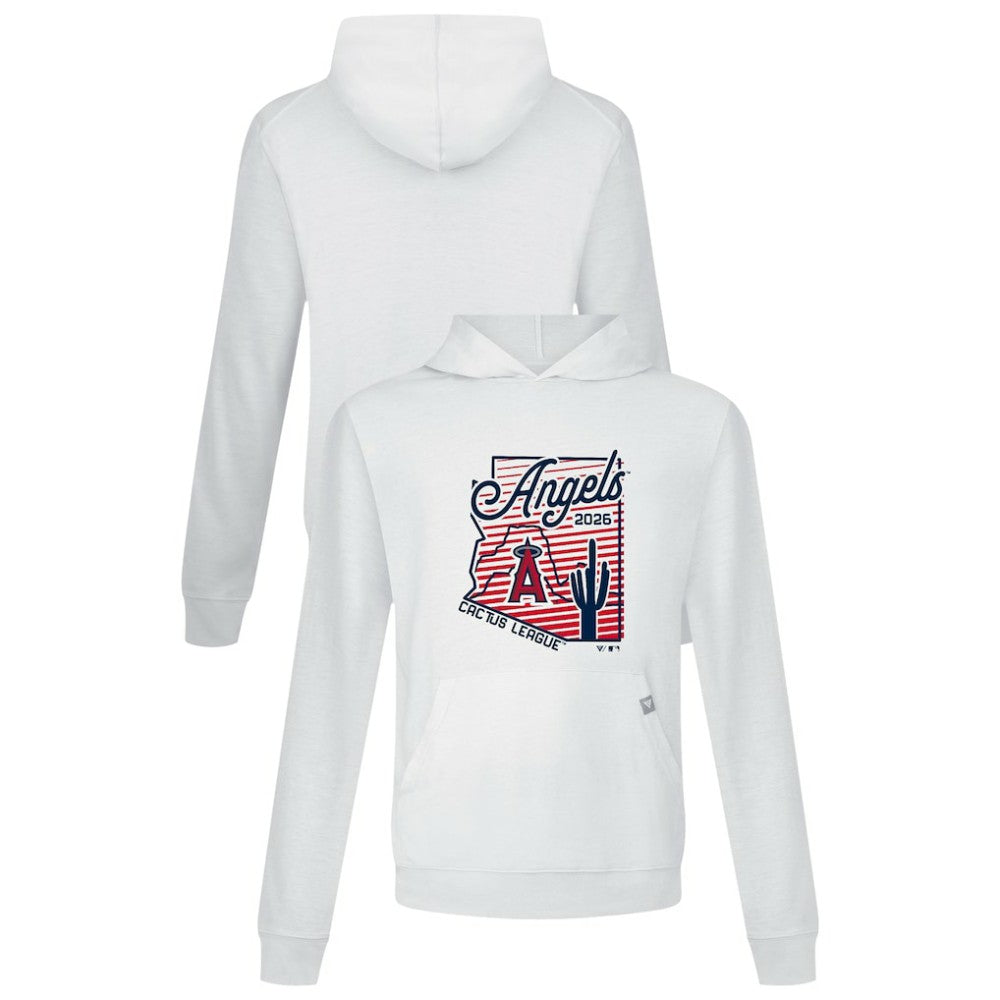 Los Angeles Angels Levelwear Sunrise Relay Hoodie - White - MLB Sale