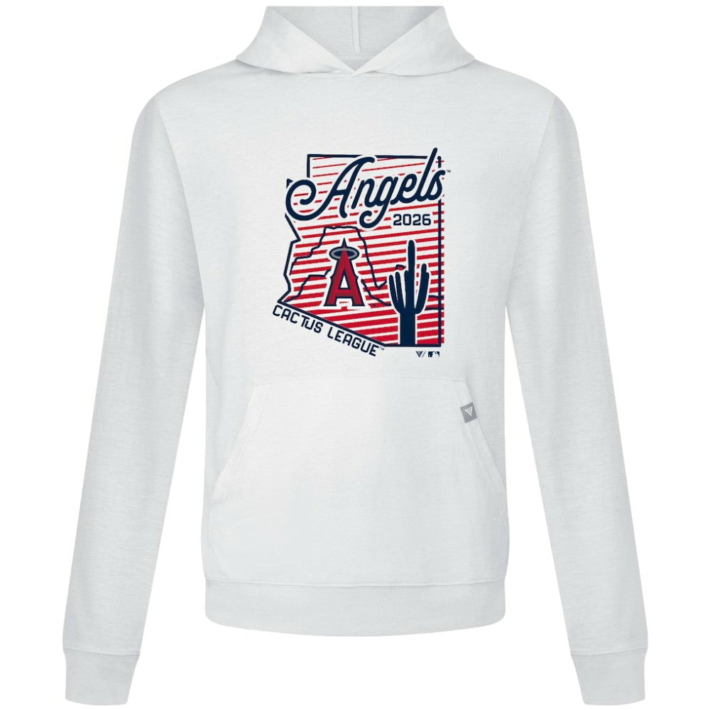 Los Angeles Angels Levelwear Sunrise Relay Hoodie - White - MLB Sale