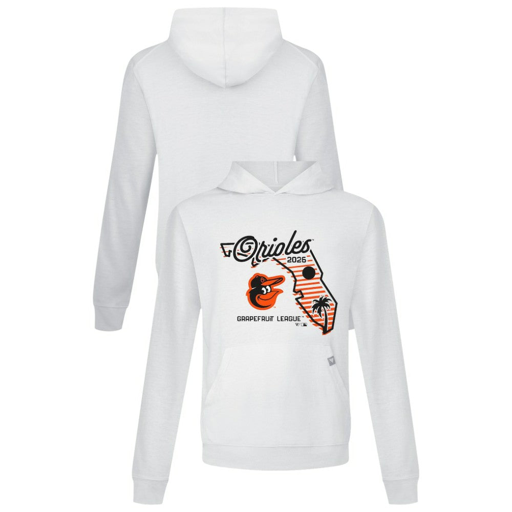 Baltimore Orioles Levelwear Sunrise Relay Hoodie - White - MLB Sale