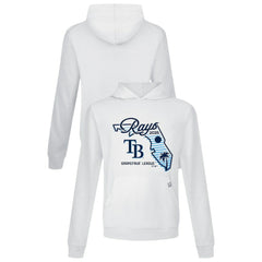 Tampa Bay Rays Levelwear Sunrise Relay Hoodie - White - MLB Lifestyle