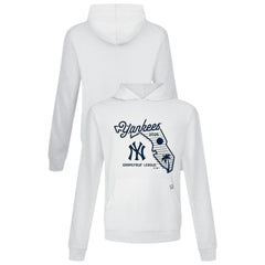 New York Yankees Levelwear Sunrise Relay Hoodie - White - MLB on Sale