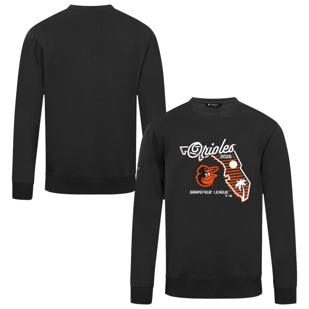 Baltimore Orioles Levelwear Zane Sunrise Sweatshirt - Black - MLB on Sale