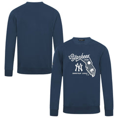 New York Yankees Levelwear Zane Sunrise Sweatshirt - Navy - MLB Sale