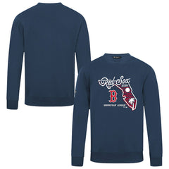 Boston Red Sox Levelwear Zane Sunrise Sweatshirt - Navy - MLB Discount