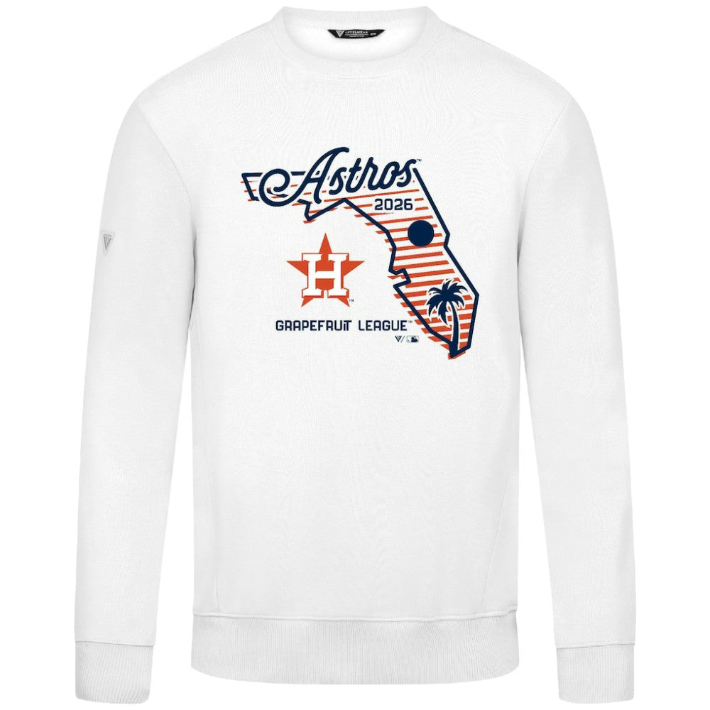 Houston Astros Levelwear Zane Sunrise Sweatshirt - White - MLB Online