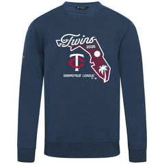 Minnesota Twins Levelwear Zane Sunrise Sweatshirt - Navy - MLB Sale