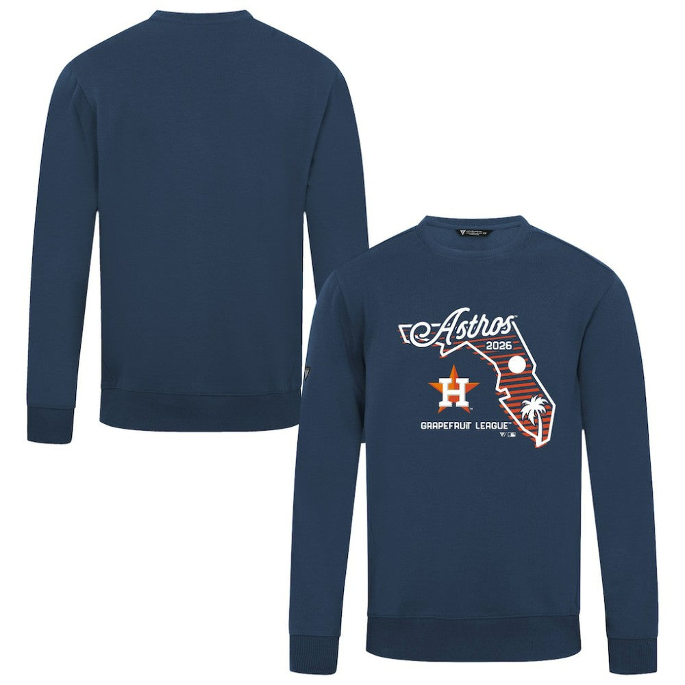 Houston Astros Levelwear Zane Sunrise Sweatshirt - Navy - MLB Lifestyle