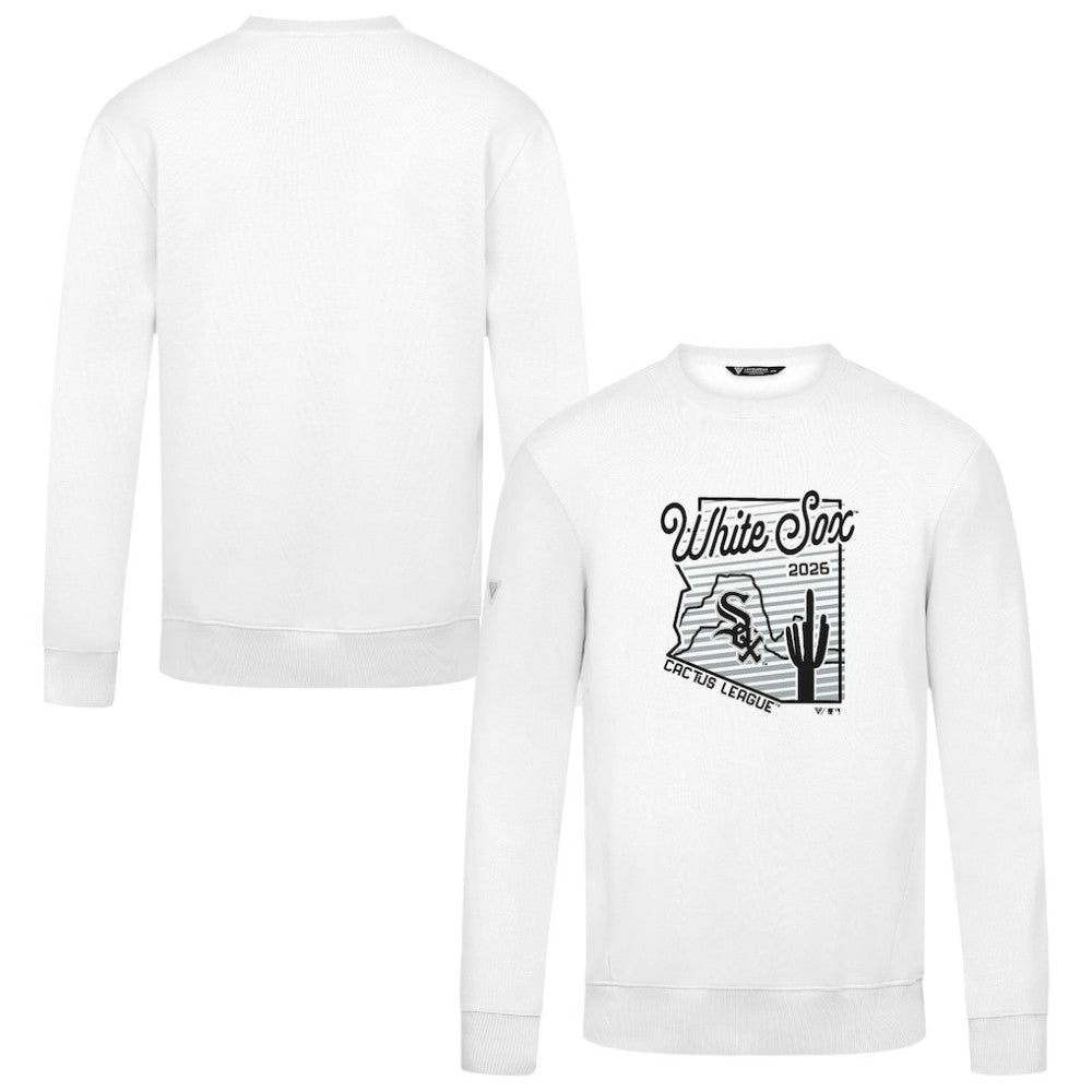 Chicago White Sox Levelwear Zane Sunrise Sweatshirt - White - MLB Online