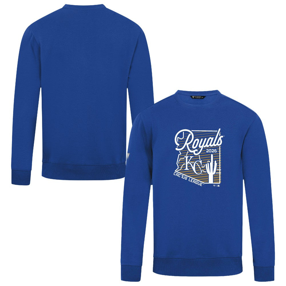 Kansas City Royals Levelwear Zane Sunrise Sweatshirt - Royal - MLB on Sale