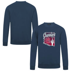 Cleveland Guardians Levelwear Zane Sunrise Sweatshirt - Navy - MLB on Sale