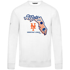 New York Mets Levelwear Zane Sunrise Sweatshirt - White - MLB Discount