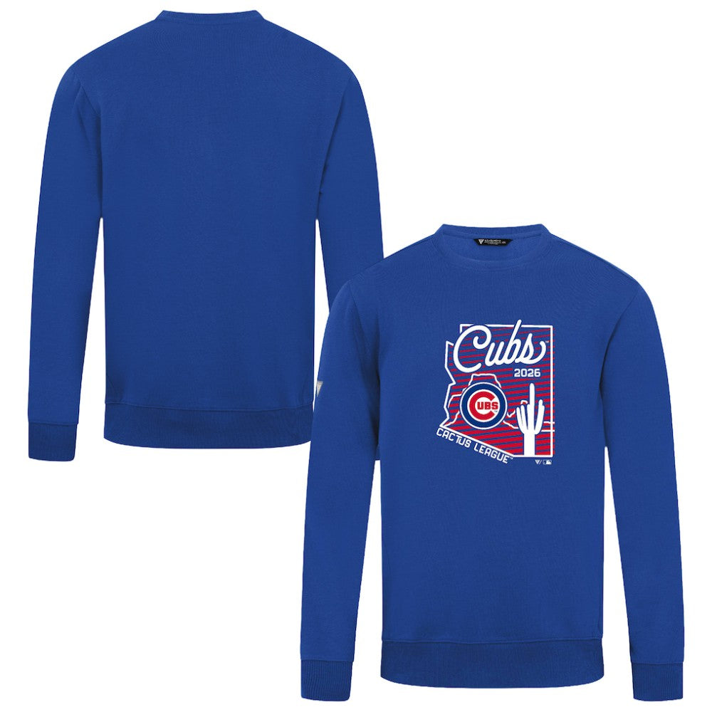 Chicago Cubs Levelwear Zane Sunrise Sweatshirt - Royal - MLB Discount