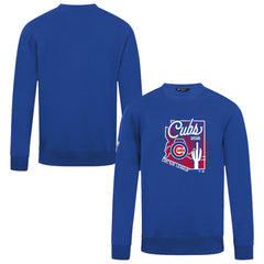 Chicago Cubs Levelwear Zane Sunrise Sweatshirt - Royal - MLB Discount