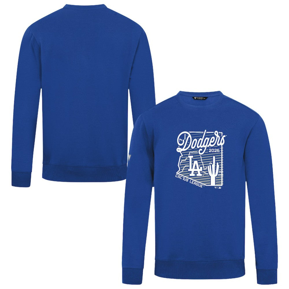 Los Angeles Dodgers Levelwear Zane Sunrise Sweatshirt - Royal - MLB on Sale