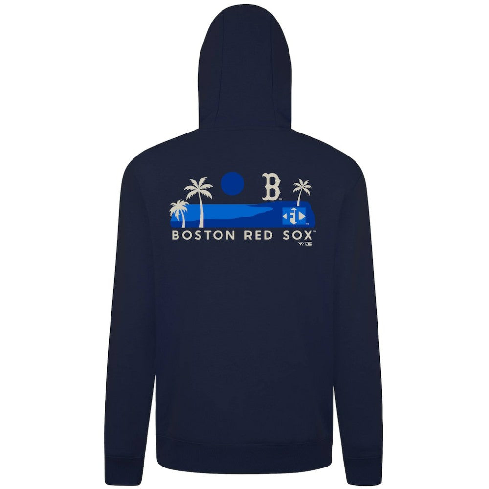 Boston Red Sox Levelwear Panoramic Podium Hoodie - Navy - MLB on Sale