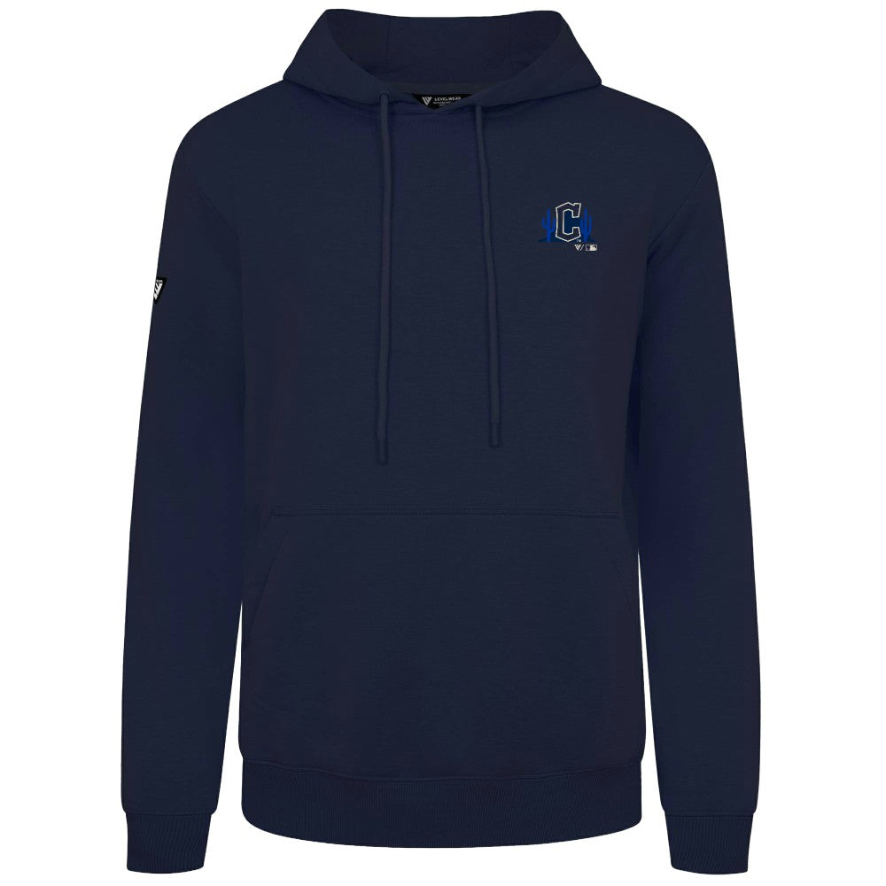 Cleveland Guardians Levelwear Panoramic Podium Hoodie - Navy - MLB Online