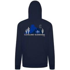 Cleveland Guardians Levelwear Panoramic Podium Hoodie - Navy - MLB Online