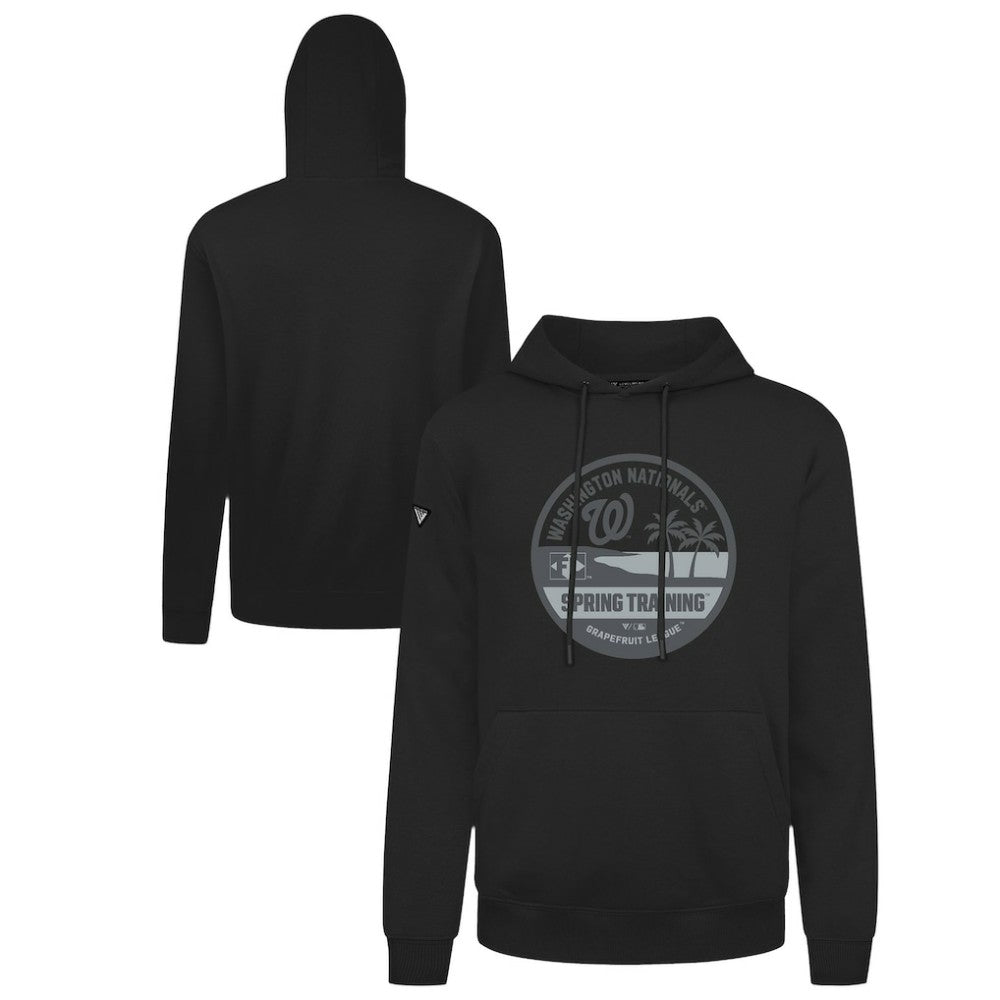Washington Nationals Levelwear Spring Badge Podium Hoodie - Black - MLB Lifestyle