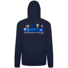 Philadelphia Phillies Levelwear Panoramic Podium Hoodie - Navy - MLB Lifestyle