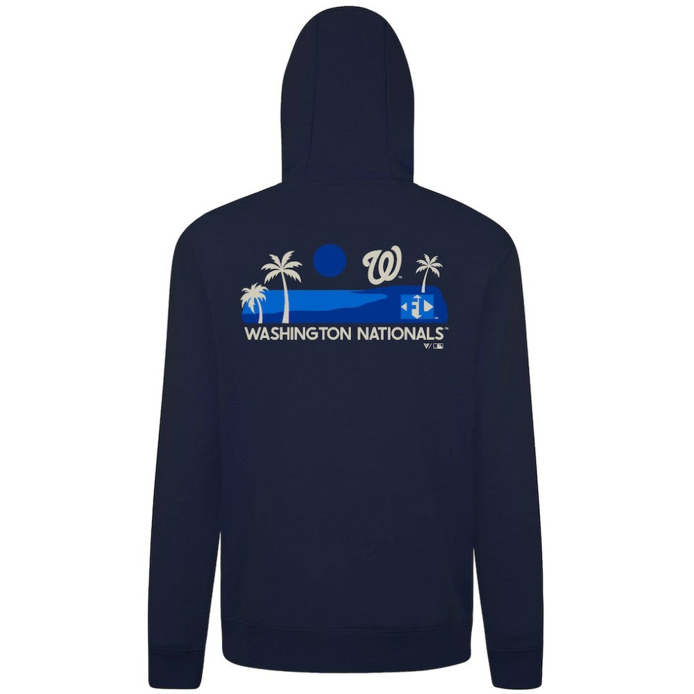 Washington Nationals Levelwear Panoramic Podium Hoodie - Navy - MLB Lifestyle