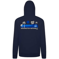 Washington Nationals Levelwear Panoramic Podium Hoodie - Navy - MLB Lifestyle