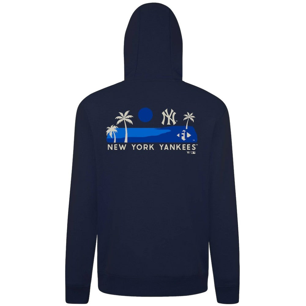 New York Yankees Levelwear Panoramic Podium Hoodie - Navy - MLB Discount