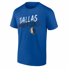 Dallas Mavericks Big & Tall Hustle Personalized Name & Number T-Shirt Blue