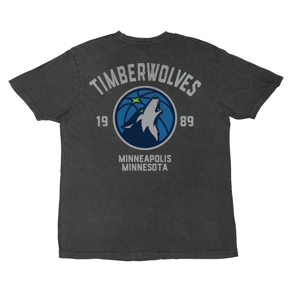 Minnesota Timberwolves Stadium Essentials Unisex Get Back Vintage T-Shirt Black