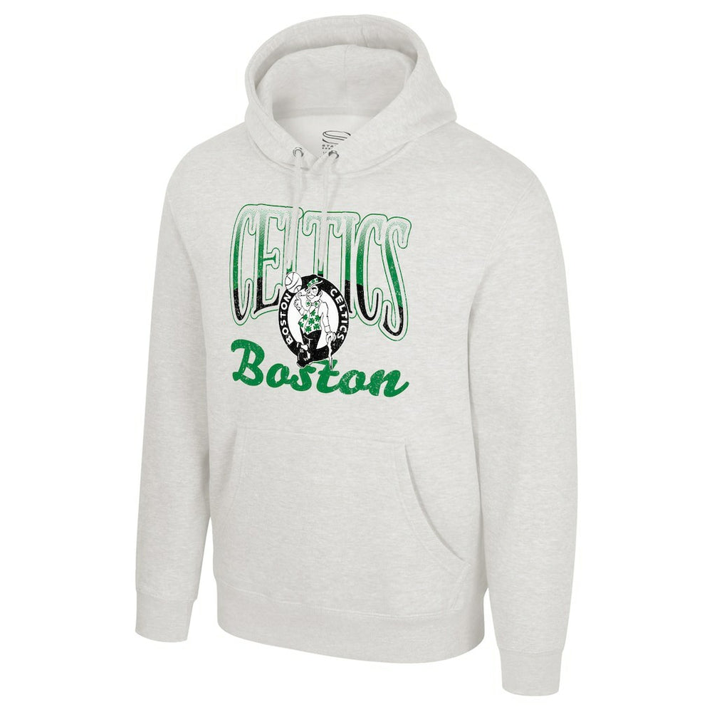 Boston Celtics Stadium Essentials Unisex Sky High Hoodie Oatmeal