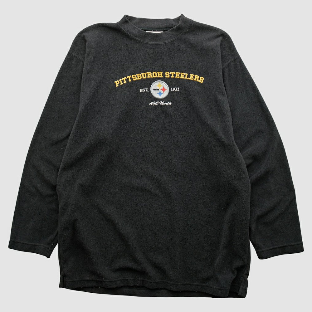 Fanatics Pittsburgh Steelers NFL 2000s Pullover Sweatshirt Black Vintage