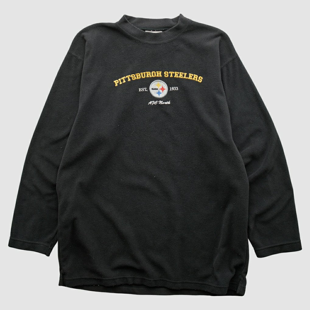Fanatics Pittsburgh Steelers NFL 2000s Pullover Sweatshirt Black Vintage