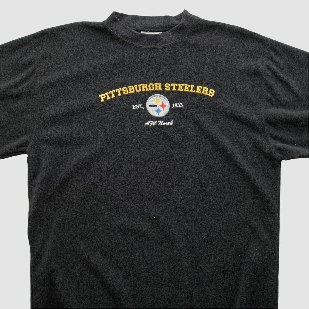 Fanatics Pittsburgh Steelers NFL 2000s Pullover Sweatshirt Black Vintage