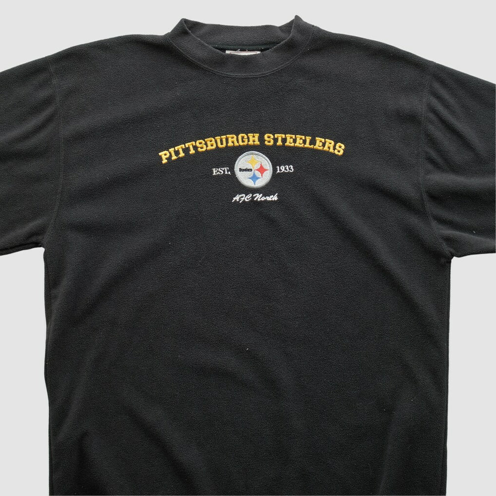 Fanatics Pittsburgh Steelers NFL 2000s Pullover Sweatshirt Black Vintage