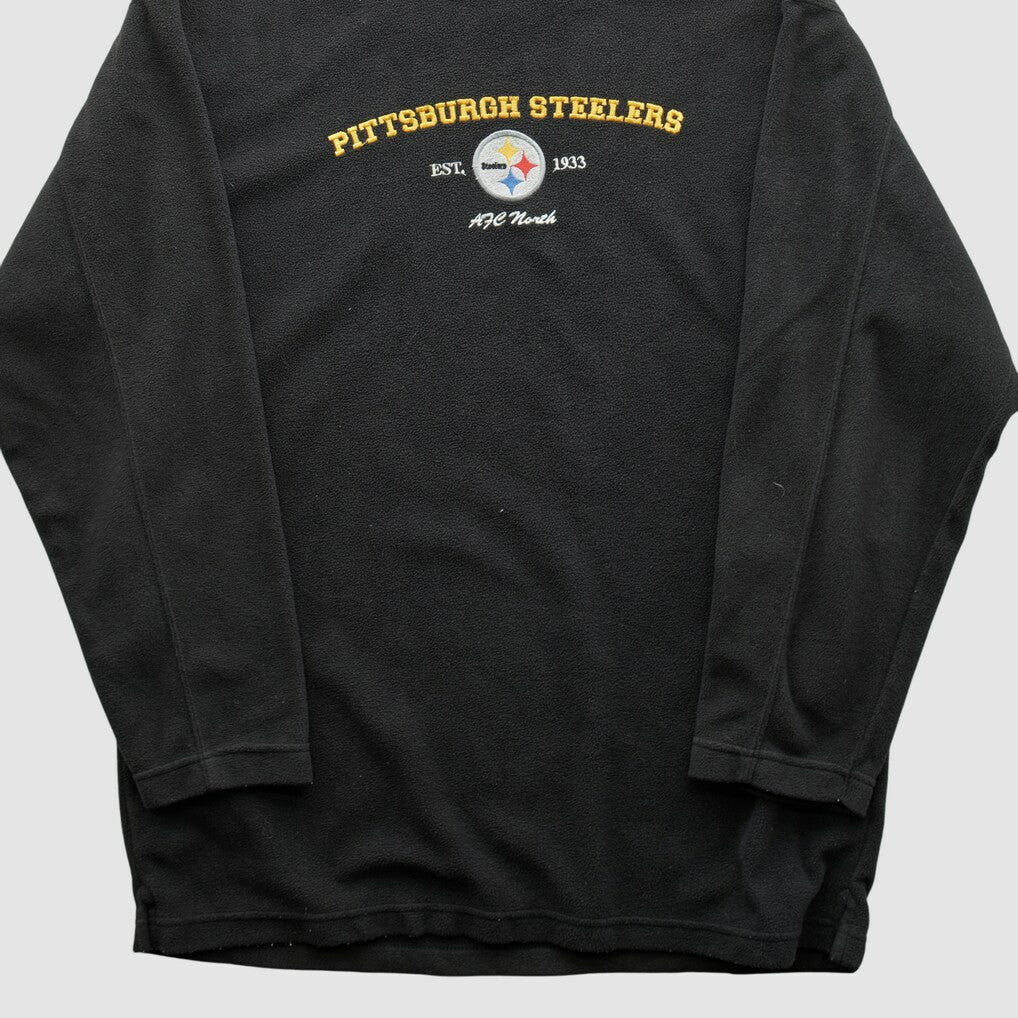 Fanatics Pittsburgh Steelers NFL 2000s Pullover Sweatshirt Black Vintage