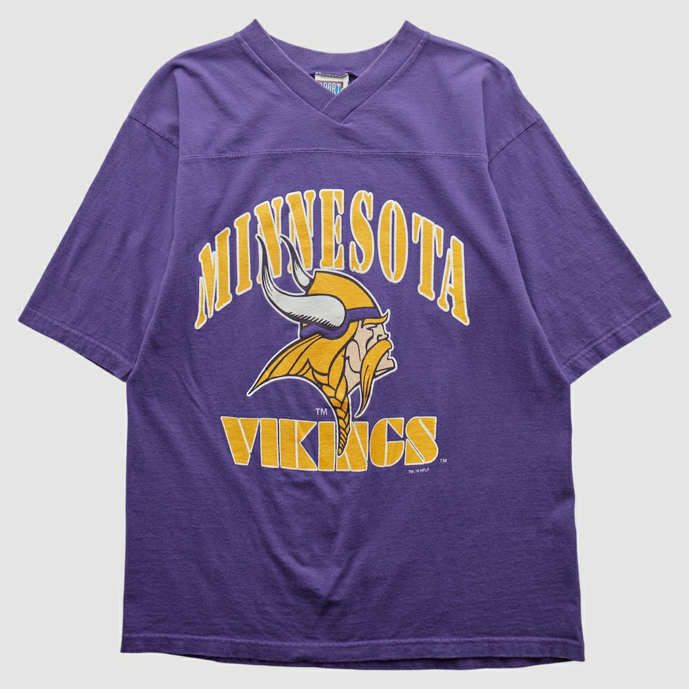 Fanatics Minnesota Vikings Sport Attack 90s T-shirt Purple Vintage