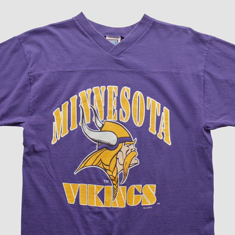 Fanatics Minnesota Vikings Sport Attack 90s T-shirt Purple Vintage
